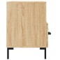 vidaXL Mueble para TV madera contrachapada roble ahumado 80x36x50 cm vidaXL Mueble para TV madera contrachapada roble ahumado 80x36x50 cm