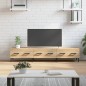 vidaXL Mueble de TV madera de ingeniería roble Sonoma 150x36x30 cm vidaXL Mueble de TV madera de ingeniería roble Sonoma 150x36x30 cm