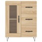 vidaXL Aparador de madera de ingeniería roble Sonoma 69,5x34x90 cm vidaXL Aparador de madera de ingeniería roble Sonoma 69,5x34x90 cm