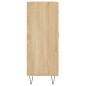 vidaXL Aparador de madera de ingeniería roble Sonoma 69,5x34x90 cm vidaXL Aparador de madera de ingeniería roble Sonoma 69,5x34x90 cm