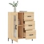vidaXL Aparador de madera de ingeniería roble Sonoma 69,5x34x90 cm vidaXL Aparador de madera de ingeniería roble Sonoma 69,5x34x90 cm
