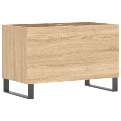 vidaXL Mueble discos madera contrachapada roble Sonoma 74,5x38x48 cm