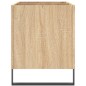 vidaXL Mueble discos madera contrachapada roble Sonoma 74,5x38x48 cm vidaXL Mueble discos madera contrachapada roble Sonoma 74,5x38x48 cm