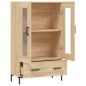 vidaXL Aparador alto madera de ingeniería roble Sonoma 69,5x31x115 cm