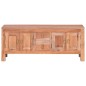 vidaXL Mueble para la TV madera maciza de caoba 110x30x45 cm vidaXL Mueble para la TV madera maciza de caoba 110x30x45 cm