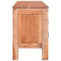 vidaXL Mueble para la TV madera maciza de caoba 110x30x45 cm vidaXL Mueble para la TV madera maciza de caoba 110x30x45 cm