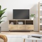 vidaXL Mueble de TV madera de ingeniería roble Sonoma 102x36x50 cm vidaXL Mueble de TV madera de ingeniería roble Sonoma 102x36x50 cm
