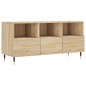 vidaXL Mueble de TV madera de ingeniería roble Sonoma 102x36x50 cm vidaXL Mueble de TV madera de ingeniería roble Sonoma 102x36x50 cm