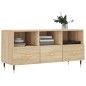 vidaXL Mueble de TV madera de ingeniería roble Sonoma 102x36x50 cm vidaXL Mueble de TV madera de ingeniería roble Sonoma 102x36x50 cm