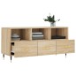 vidaXL Mueble de TV madera de ingeniería roble Sonoma 102x36x50 cm vidaXL Mueble de TV madera de ingeniería roble Sonoma 102x36x50 cm