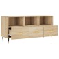 vidaXL Mueble de TV madera de ingeniería roble Sonoma 102x36x50 cm vidaXL Mueble de TV madera de ingeniería roble Sonoma 102x36x50 cm