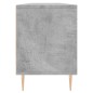 vidaXL Mueble de TV madera contrachapada gris hormigón 150x30x44,5 cm vidaXL Mueble de TV madera contrachapada gris hormigón 150x30x44,5 cm