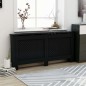 vidaXL Cubierta para radiador MDF negro 172x19x81,5 cm vidaXL Cubierta para radiador MDF negro 172x19x81,5 cm