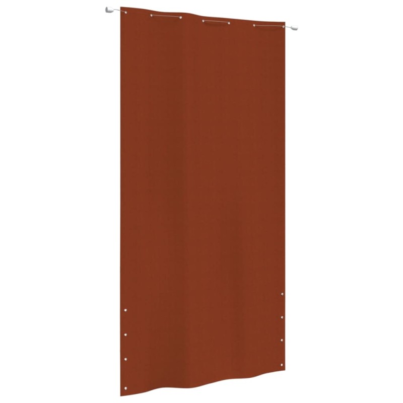 vidaXL Toldo pantalla para balcón de tela oxford terracota 140x240 cm vidaXL Toldo pantalla para balcón de tela oxford terracota 140x240 cm