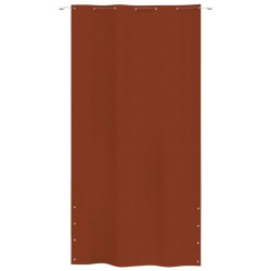 vidaXL Toldo pantalla para balcón de tela oxford terracota 140x240 cm