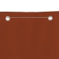 vidaXL Toldo pantalla para balcón de tela oxford terracota 140x240 cm vidaXL Toldo pantalla para balcón de tela oxford terracota 140x240 cm