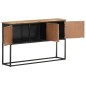 vidaXL Aparador de madera maciza de acacia 120x30x75 cm vidaXL Aparador de madera maciza de acacia 120x30x75 cm