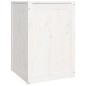 vidaXL Baúl para la colada madera maciza de pino blanco 44x44x66 cm vidaXL Baúl para la colada madera maciza de pino blanco 44x44x66 cm