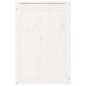 vidaXL Baúl para la colada madera maciza de pino blanco 44x44x66 cm vidaXL Baúl para la colada madera maciza de pino blanco 44x44x66 cm