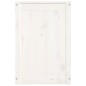 vidaXL Baúl para la colada madera maciza de pino blanco 44x44x66 cm vidaXL Baúl para la colada madera maciza de pino blanco 44x44x66 cm
