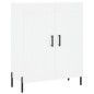 vidaXL Aparador alto madera contrachapada blanco 69,5x34x180 cm vidaXL Aparador alto madera contrachapada blanco 69,5x34x180 cm