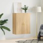 vidaXL Armario de pared roble Sonoma 69,5x34x90 cm vidaXL Armario de pared roble Sonoma 69,5x34x90 cm