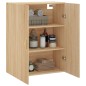 vidaXL Armario de pared roble Sonoma 69,5x34x90 cm vidaXL Armario de pared roble Sonoma 69,5x34x90 cm