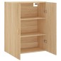 vidaXL Armario de pared roble Sonoma 69,5x34x90 cm vidaXL Armario de pared roble Sonoma 69,5x34x90 cm