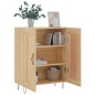 vidaXL Aparador de madera de ingeniería roble Sonoma 69,5x34x90 cm vidaXL Aparador de madera de ingeniería roble Sonoma 69,5x34x90 cm