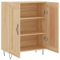 vidaXL Aparador de madera de ingeniería roble Sonoma 69,5x34x90 cm vidaXL Aparador de madera de ingeniería roble Sonoma 69,5x34x90 cm