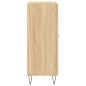 vidaXL Aparador de madera de ingeniería roble Sonoma 69,5x34x90 cm vidaXL Aparador de madera de ingeniería roble Sonoma 69,5x34x90 cm