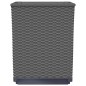 vidaXL Jardineras 4 uds polipropileno negro 30x30x37 cm vidaXL Jardineras 4 uds polipropileno negro 30x30x37 cm