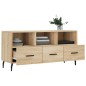 vidaXL Mueble de TV madera de ingeniería roble Sonoma 102x36x50 cm vidaXL Mueble de TV madera de ingeniería roble Sonoma 102x36x50 cm
