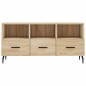 vidaXL Mueble de TV madera de ingeniería roble Sonoma 102x36x50 cm vidaXL Mueble de TV madera de ingeniería roble Sonoma 102x36x50 cm