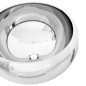 vidaXL Lavabo 40x15 cm cerámica plateado vidaXL Lavabo 40x15 cm cerámica plateado