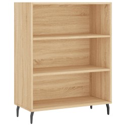 vidaXL Estantería madera de ingeniería roble Sonoma 69,5x32,5x90 cm