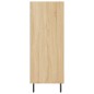 vidaXL Estantería madera de ingeniería roble Sonoma 69,5x32,5x90 cm vidaXL Estantería madera de ingeniería roble Sonoma 69,5x32,5x90 cm