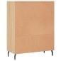 vidaXL Estantería madera de ingeniería roble Sonoma 69,5x32,5x90 cm vidaXL Estantería madera de ingeniería roble Sonoma 69,5x32,5x90 cm