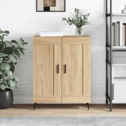 vidaXL Aparador de madera de ingeniería roble Sonoma 69,5x34x90 cm