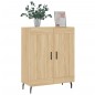 vidaXL Aparador de madera de ingeniería roble Sonoma 69,5x34x90 cm vidaXL Aparador de madera de ingeniería roble Sonoma 69,5x34x90 cm