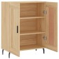 vidaXL Aparador de madera de ingeniería roble Sonoma 69,5x34x90 cm vidaXL Aparador de madera de ingeniería roble Sonoma 69,5x34x90 cm