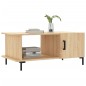 vidaXL Mesa de centro madera contrachapada roble Sonoma 90x50x40 cm vidaXL Mesa de centro madera contrachapada roble Sonoma 90x50x40 cm