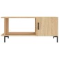 vidaXL Mesa de centro madera contrachapada roble Sonoma 90x50x40 cm vidaXL Mesa de centro madera contrachapada roble Sonoma 90x50x40 cm