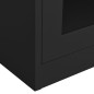 vidaXL Armario oficina acero y vidrio templado antracita 90x40x180 cm vidaXL Armario oficina acero y vidrio templado antracita 90x40x180 cm