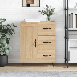 vidaXL Aparador de madera de ingeniería roble Sonoma 69,5x34x90 cm