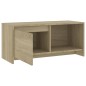 vidaXL Mueble para TV madera contrachapada roble Sonoma 90x35x40 cm vidaXL Mueble para TV madera contrachapada roble Sonoma 90x35x40 cm