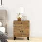 vidaXL Mesita de noche madera mango madera contrachapada 50x33x60 cm vidaXL Mesita de noche madera mango madera contrachapada 50x33x60 cm