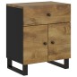 vidaXL Mesita de noche madera mango madera contrachapada 50x33x60 cm vidaXL Mesita de noche madera mango madera contrachapada 50x33x60 cm