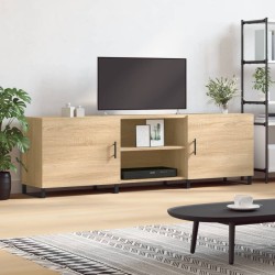vidaXL Mueble para TV madera de ingeniería roble Sonoma 150x30x50 cm