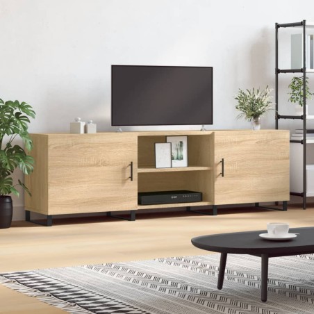 vidaXL Mueble para TV madera de ingeniería roble Sonoma 150x30x50 cm